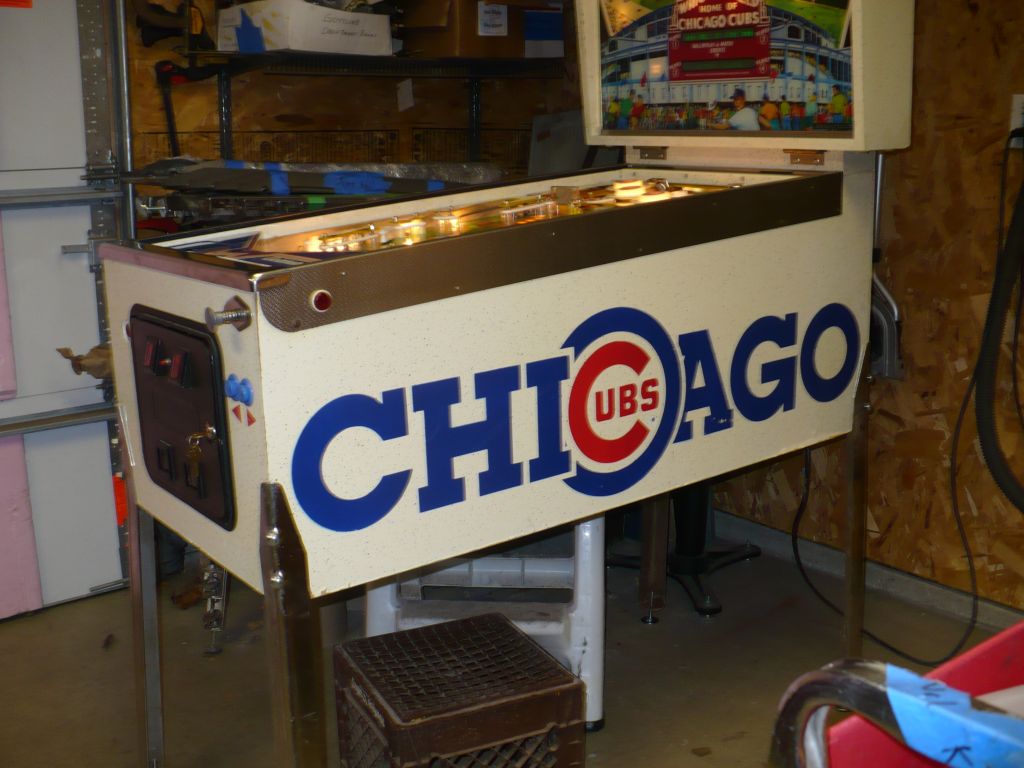 Chicago Cubs Right Midwest Pinball